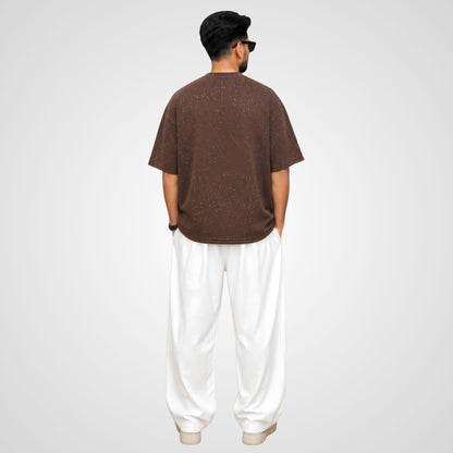 Drop Shoulder T-Shirt features an oversized