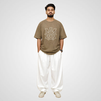 Drop Shoulder T-Shirt features an oversized